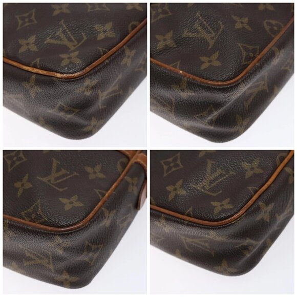 LOUIS VUITTON Monogram Compiegne 23 Clutch Bag M51847 LV Auth 137961 - Picture 16 of 16